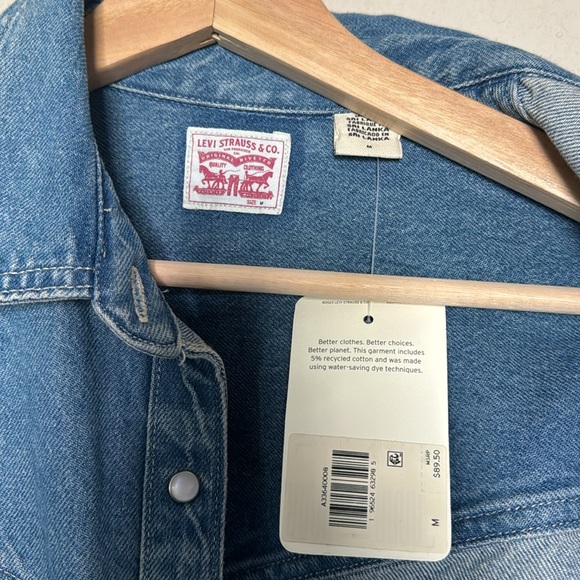 LEVI’S Dorsey XL Western Shirt M - Picture 7 of 9